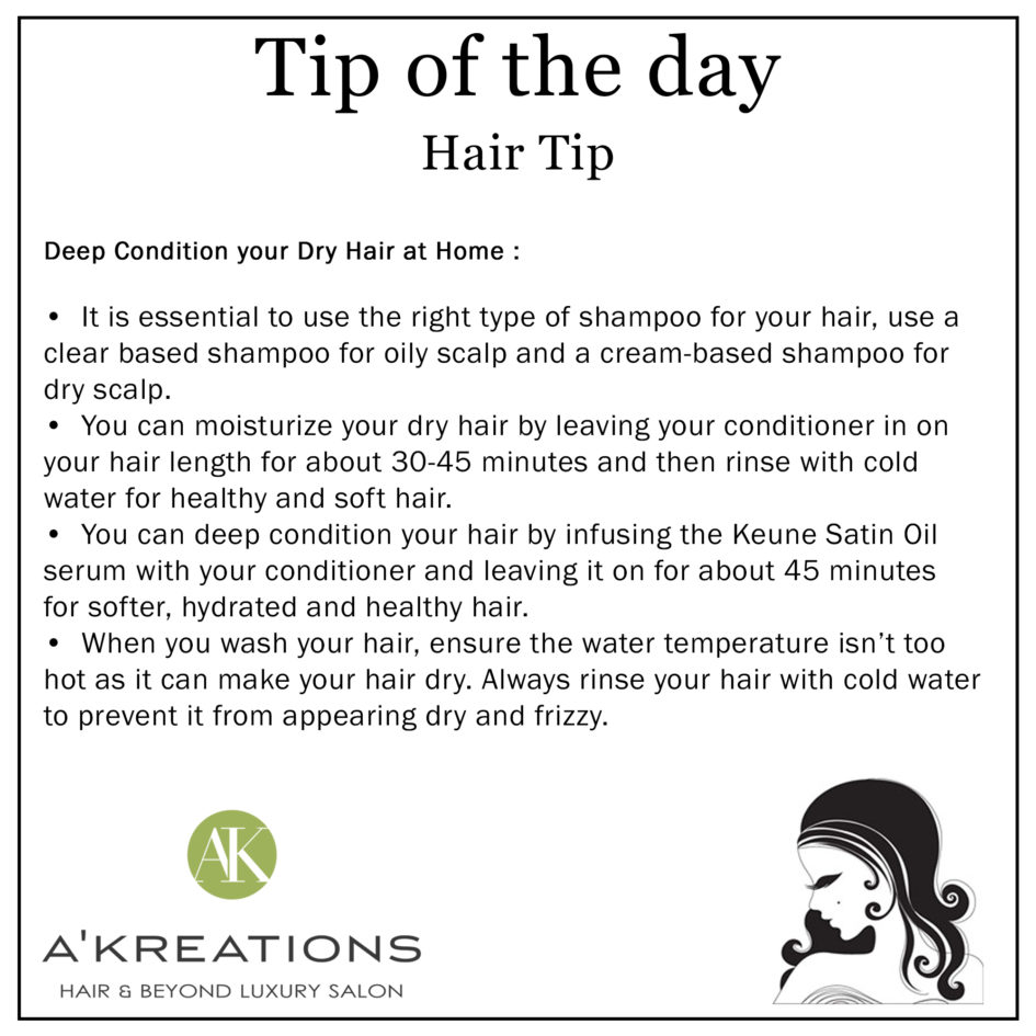 Deep Condition Your Dry Hair at Home
