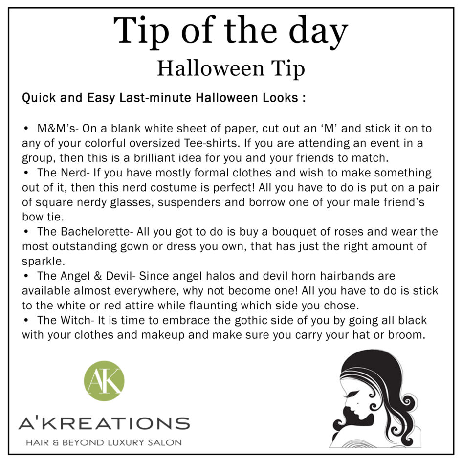Quick And Easy Last Minute Halloween Tip
