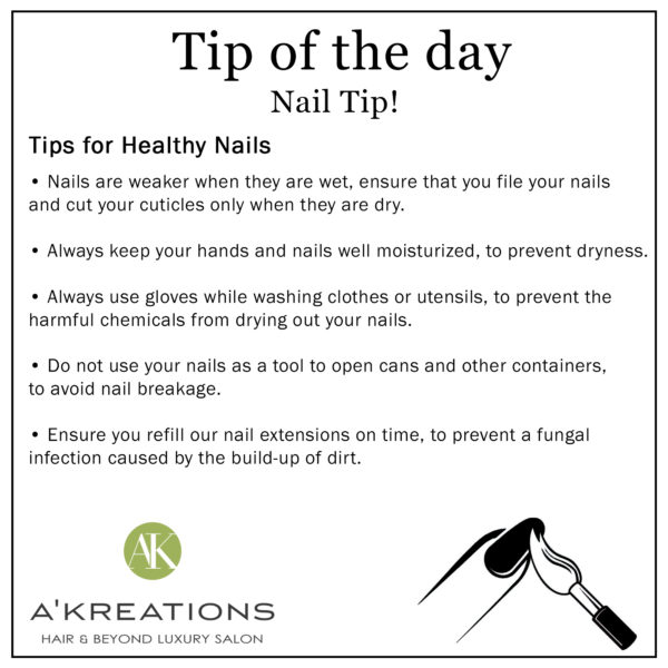 Healthy Nail Tips