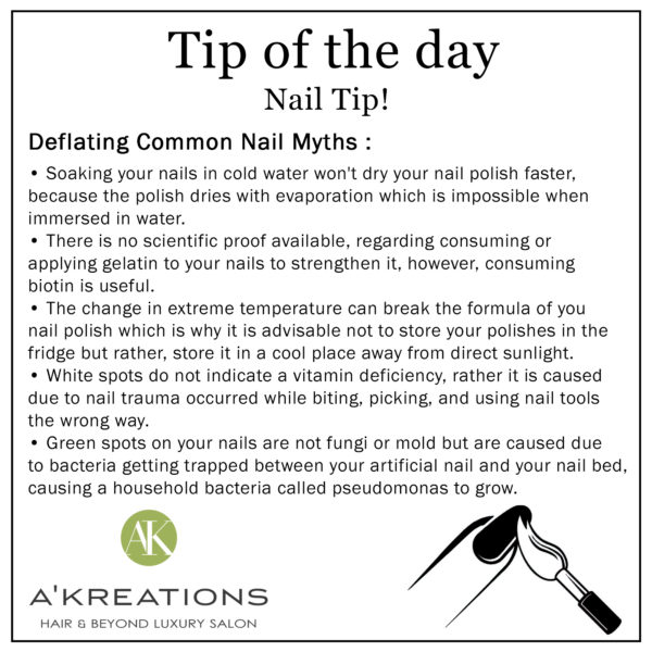 Deflating Common Nail Myths