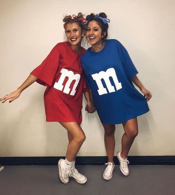 M&M’s Oversized Tee-shirts Halloween Costumes